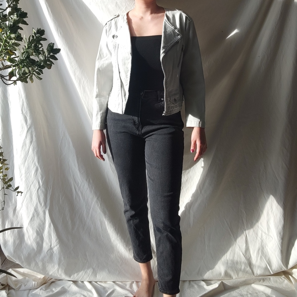 Banana Republic Denim Rocker Jacket